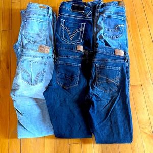 Jean lot! All fit a size 2